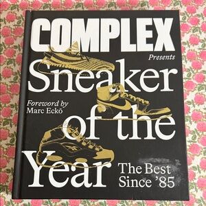 Complex Sneaker of the Year Book - Black and Gold